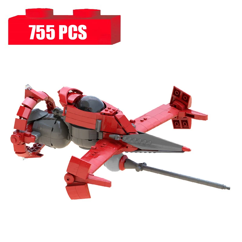 

Star Trek Series Airplane High Speed Fighter Building Block Model Construction Set Bricks Toys for Children Gifts