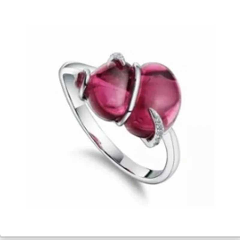 

Unique Women's Ruby Lover-Heart Fashion Rings Size 5-10