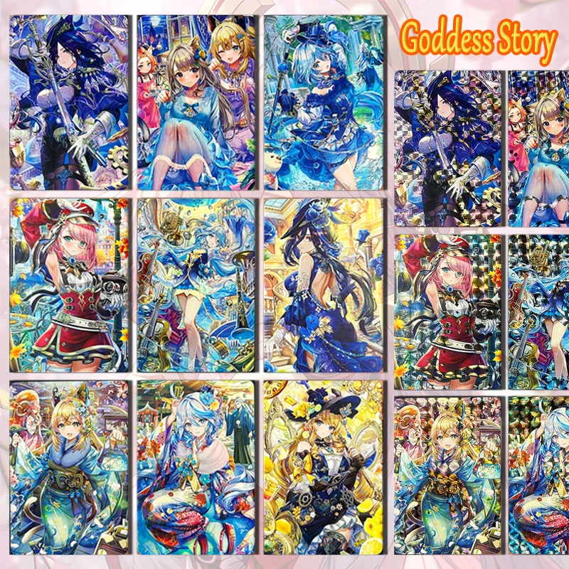 Аниме История богини Furina Lisa Mincy Noelle сделай сам самодельная флеш-карта ACG heroine