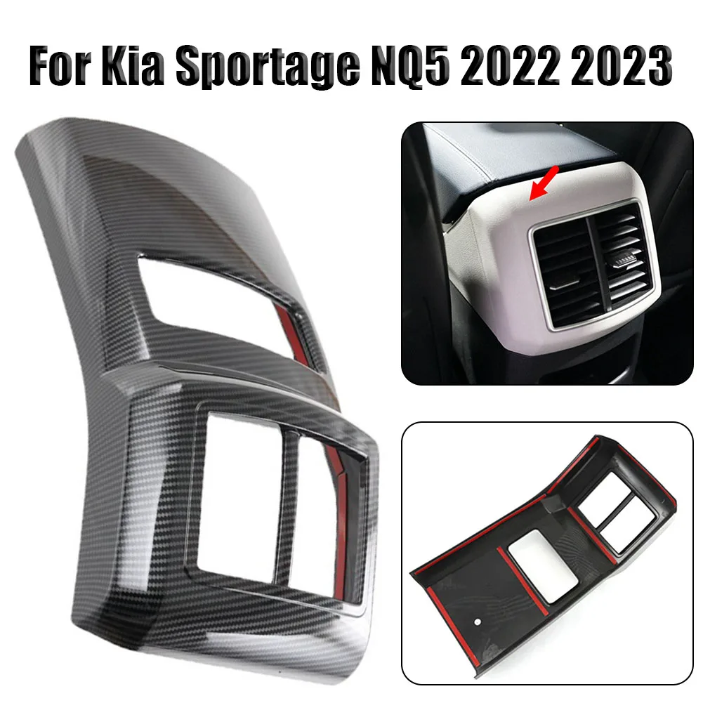 

Interior Rear Armrest AC Vent Outlet Cover AC Vent Outlet Cover Rear Armrest 1pcs Dashboard Interior Trim Set Plastic