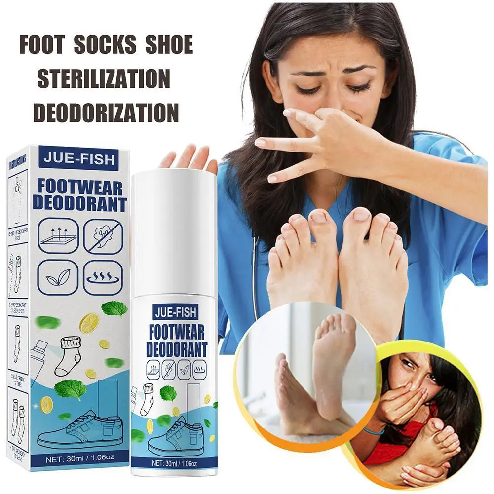 Perfume Foot Odor Shoe Odor Nemesis Deodorant Odor Removal Spray Foot Artifact Footwear And Socks Anti-sweat Powder Foot Care