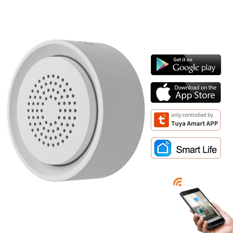 

Беспроводная Wi-Fi-сирена 3 в 1 с поддержкой Alexa