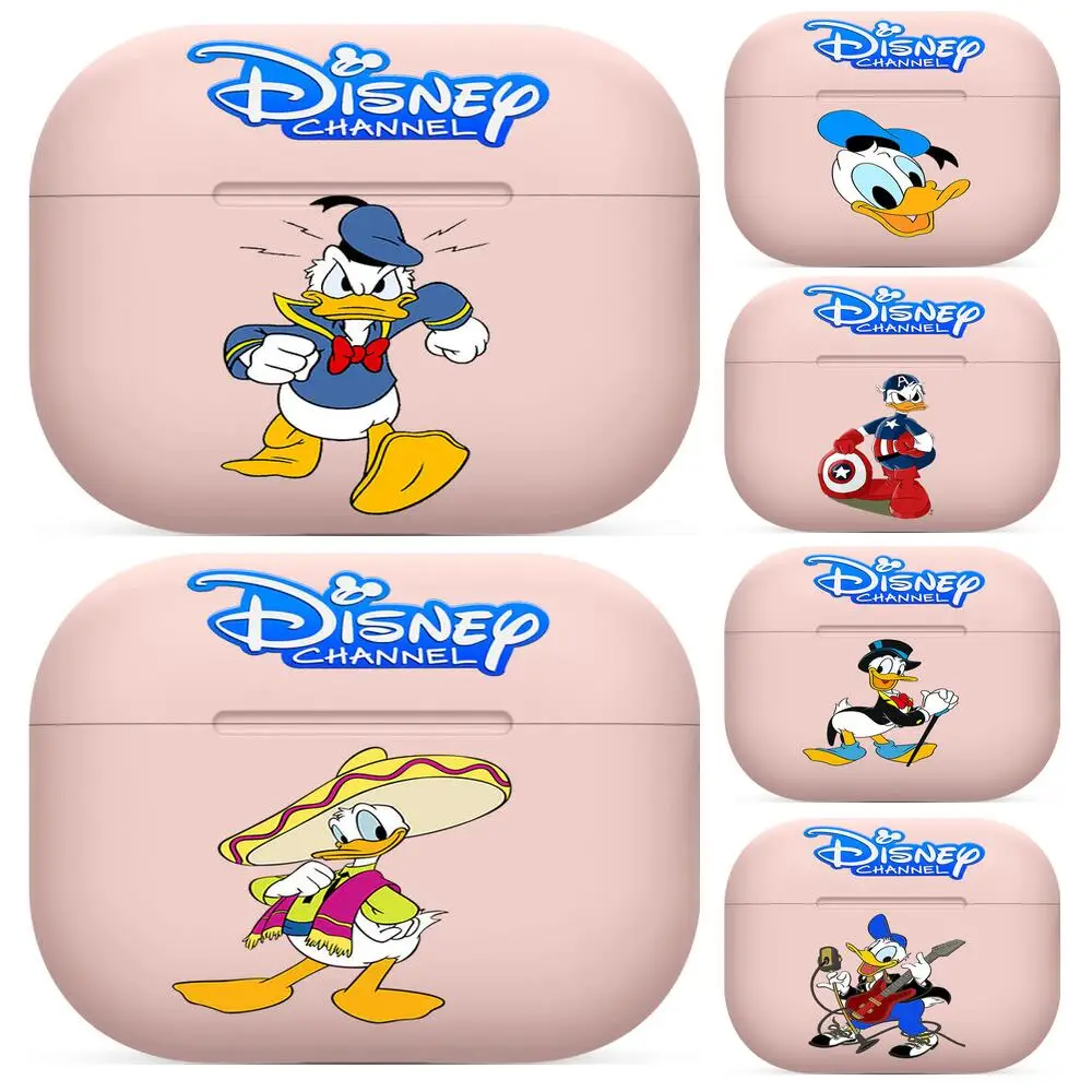 

Disney Donald Duck For Airpods 1 2 pro case Protective Bluetooth Wireless Earphone Cover For Air Pods case air pod cases Pink cu