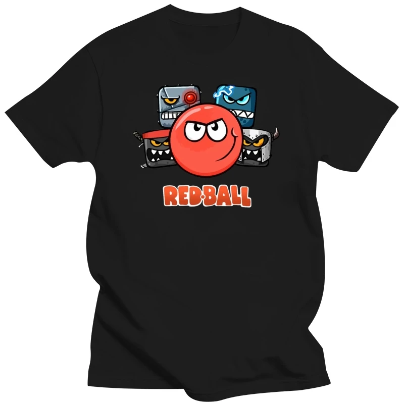 

Red Ball 4 The Crew Racing T Shirt Letter Funny Over Size S-5XL Knitted Cotton Spring Autumn Clothes Crazy Shirt