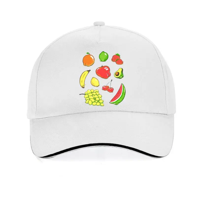

Sun hat cap Men Casual Printed Booty Fruit Baseball Cap Tops
