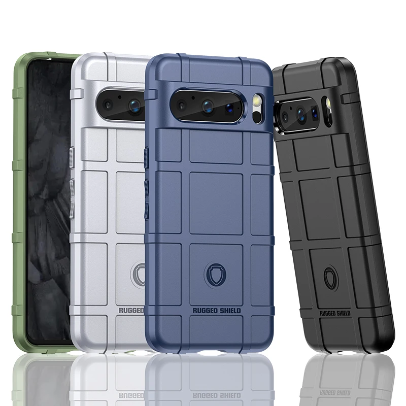 

For Funda Google Pixel 8 Pro Case Google Pixel 6A 7A 6 7 8 Pro Cover Housing Shockproof Armor Rubber Anti-Slip Phone Back Case