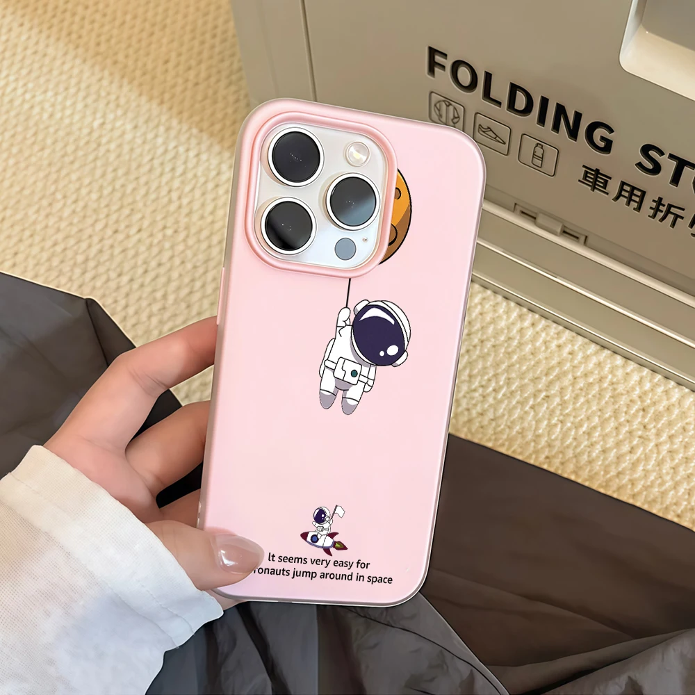 Фото Чехол для телефона Chibi Astronaut Floating Doodle Jelly Shell для Xiaomi 14T 17 Pro Max, для XM 15T Pro, Mi 11 Lite 5G, противоударный чехол №4
