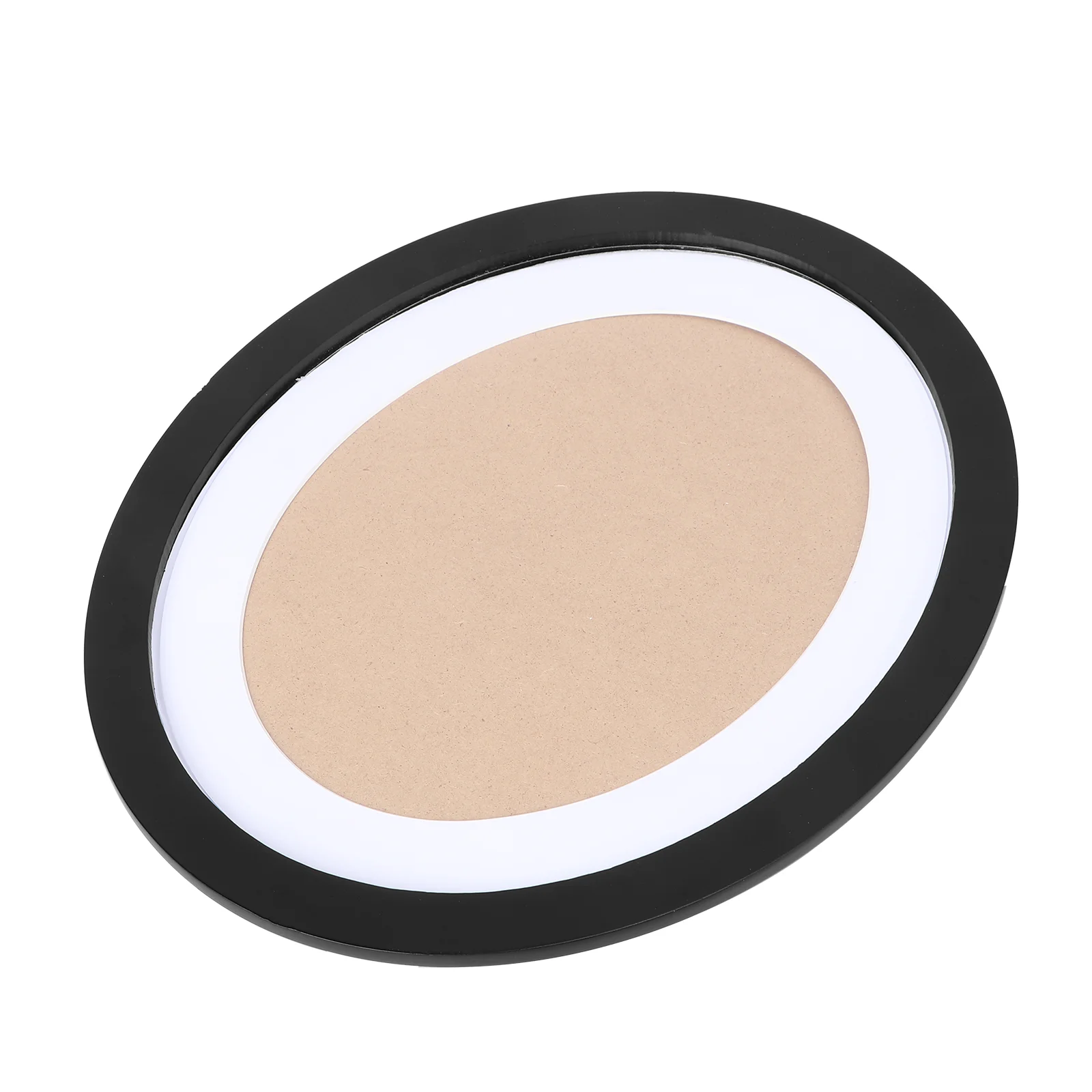 

10 Inch Wood Oval Photo Frame Wall Picture Frame Simple Hanging Photo Holder Clear Painting Display Frame Decoration Cross