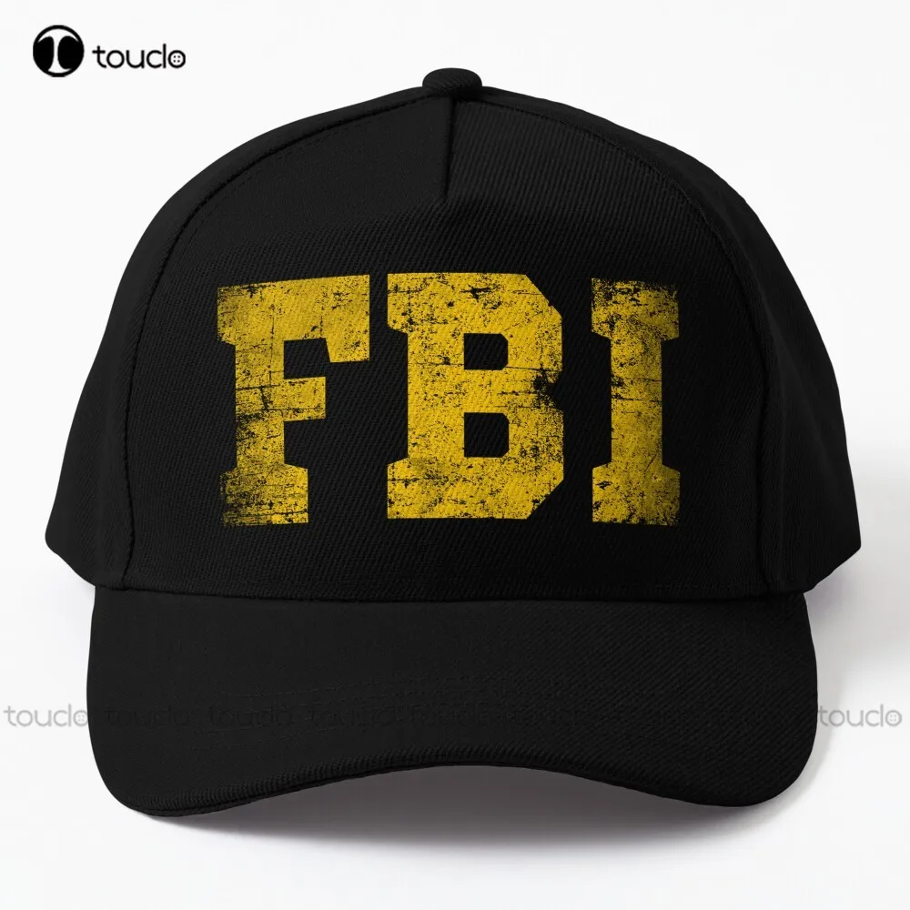 Fbi Vintage Infidel Inspector Military Baseball Cap Hats For Party Outdoor Simple Vintag Visor Casual Caps Cotton Denim Caps Art