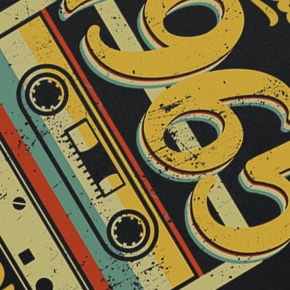 Футболка мужская хлопковая дышащая Повседневная рубашка с принтом 58 лет лето 1965