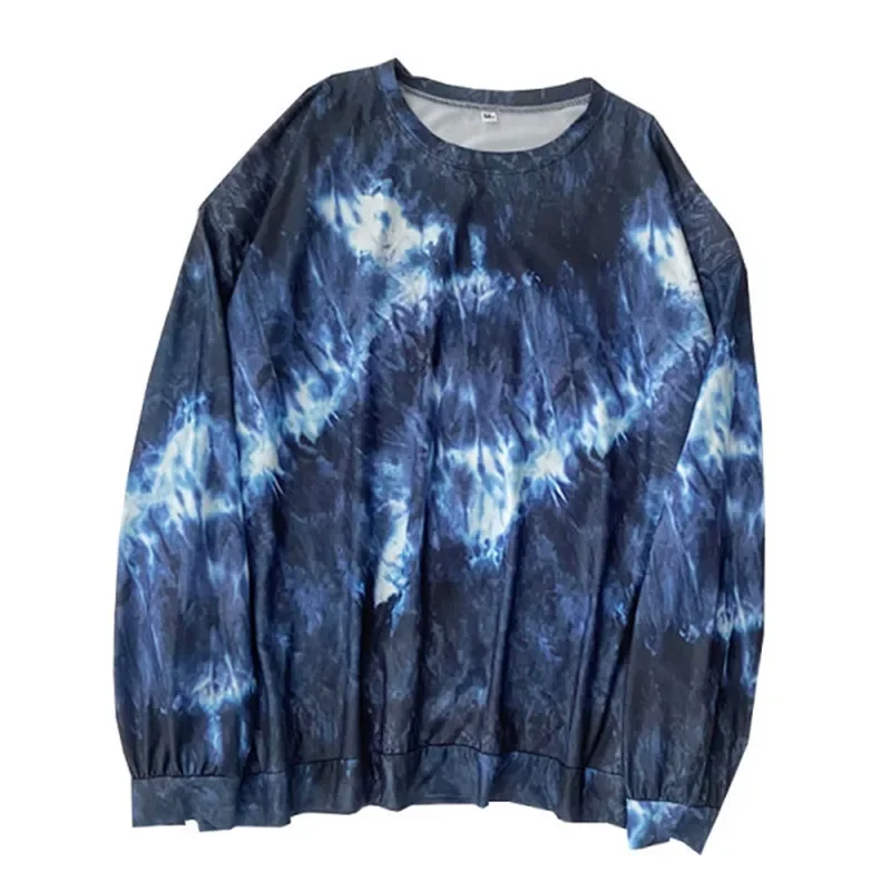 Универсальная женская футболка средней длины с длинным рукавом свободный крой