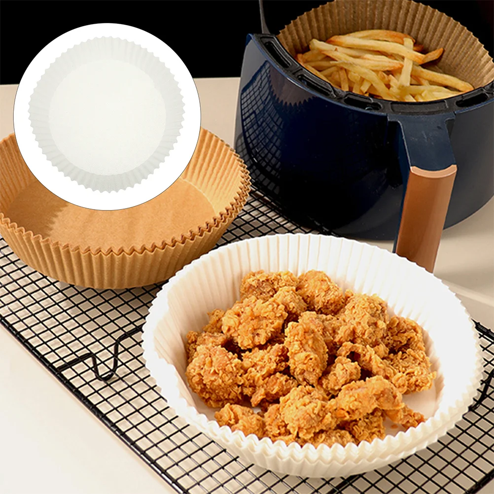 

30pcs Air Fryer Paper Liner For Air Fryer Microwave Oven Oilproof Liner Pad