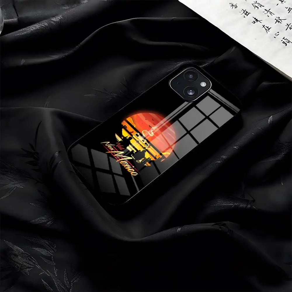 Фото Чехол для телефона B-Breaking Bad для iPhone 17 Pro Max 16 15 14 Pro Max 13 11 Plus, стеклянная крышка №3