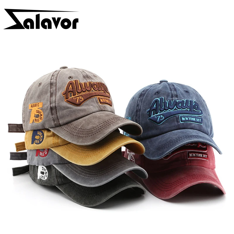 

ZALAVOR Baseball Caps Women Sport Outdoor Letter Snapback Hats For Men Cotton Headdress Unisex Sunshade Headgear
