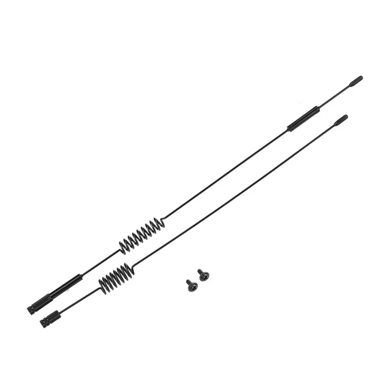 

2 Pieces of Metal Decorative Accessories Simulation Antenna for Traxxas TRX-4 SCX10 Iii1/10 Remote Control Car
