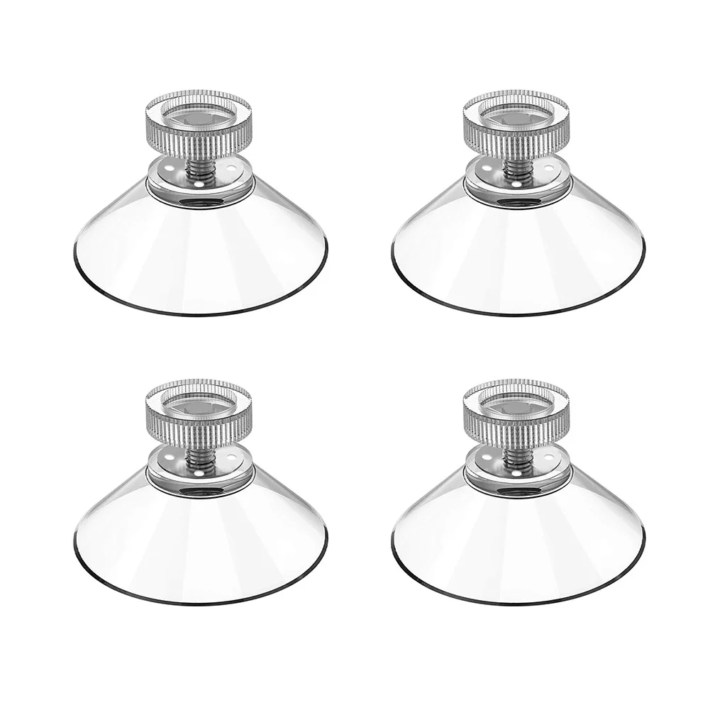 

Parts Suction Cup 4/8 Pcs 40mm 8mm Accessories Clear Suction M4 Nut PVC Rubber Suckers Suction Cup High Quality