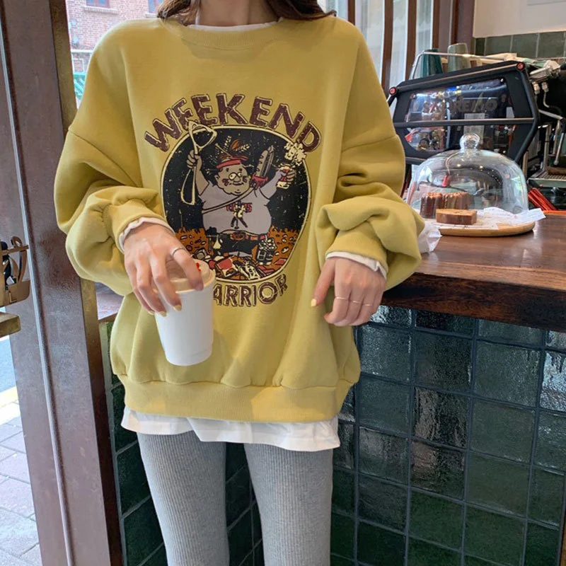 

Женский свитер в полоску, с круглым вырезом и длинными рукавами