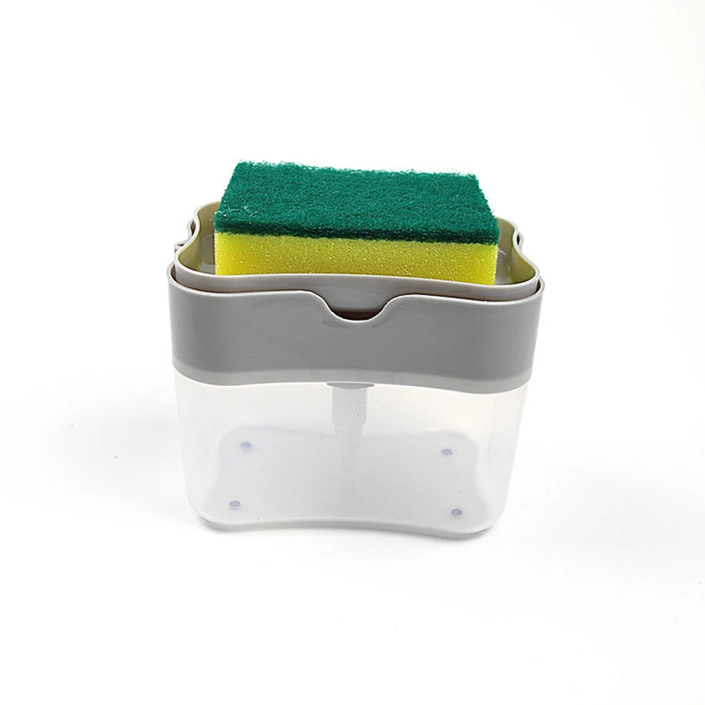 

Liquid Dispenser Cleaning Semen Automatic Liquid Filling Box Manual Press Home Bathroom Kitchen Sponge Soap Clean Accessories