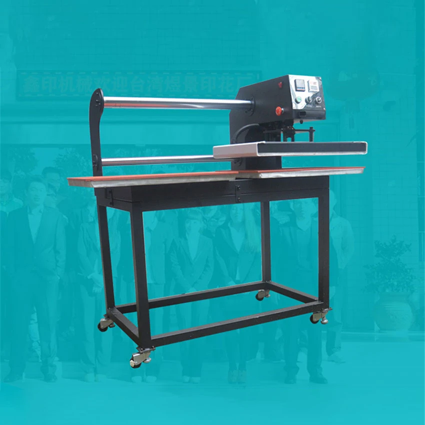 

XY-SHJ Pneumatic Heat Transfer Machine Double-position Pneumatic Hot Stamping Machine T-shirt Thermal Transfer Machines 40x60cm