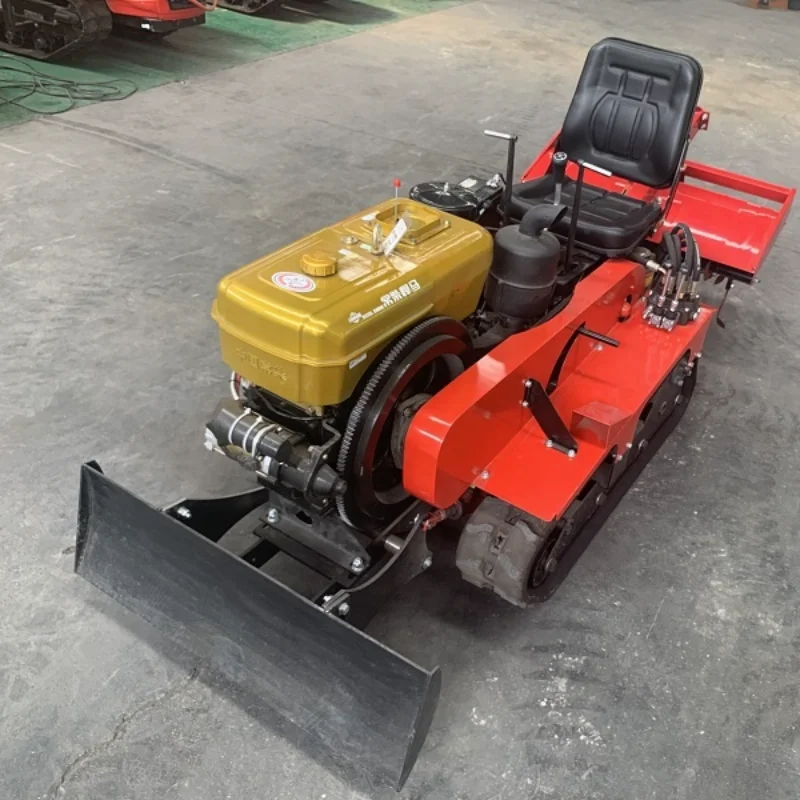 

Chinese Products Agricultural Machinery Mini Garden Tiller Tractor Equipment For Sale