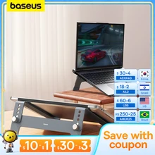 Baseus Laptop Stand Support for Notebook Aluminum Alloy 4 Gears Adjustable Vertical Stand For Macbook Air Pro 17'' Laptop Stand