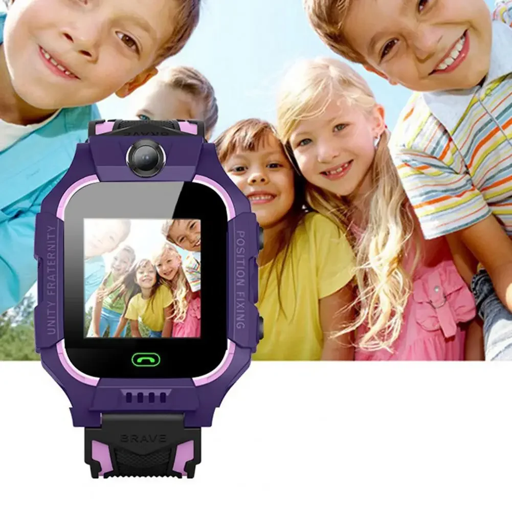 

Q19 Smart Watch Call Message Reminder IP67 Waterproof Fashion Silicone Flashlight Children Watch conduct SOS for Children Gift