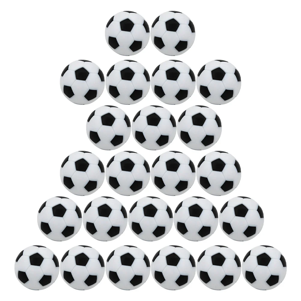 

24Pcs Table Soccer Balls Tabletop Game Footballs Desktop Football Playthings