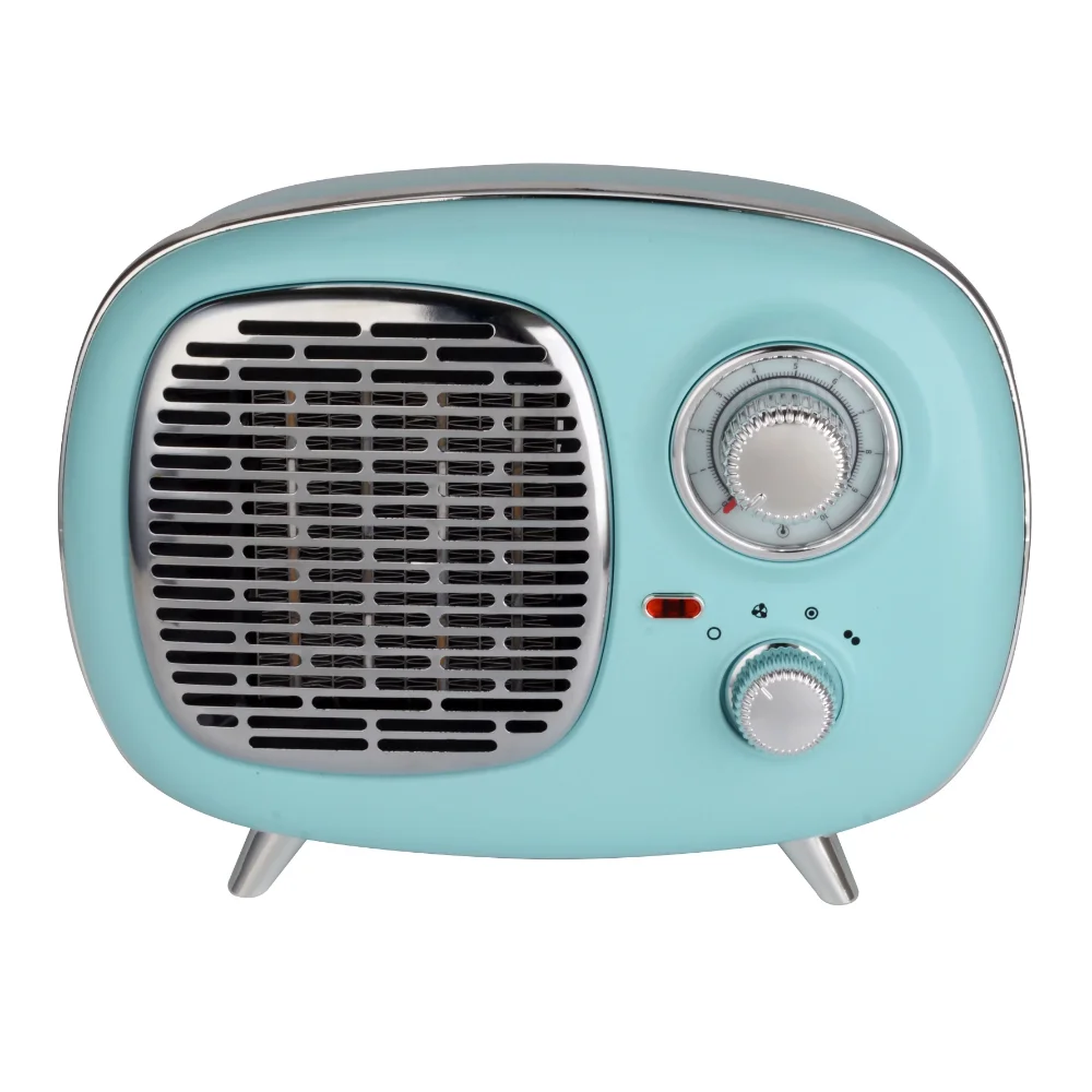 

Electric Ceramic Retro Heater 1500W Indoor, Mint