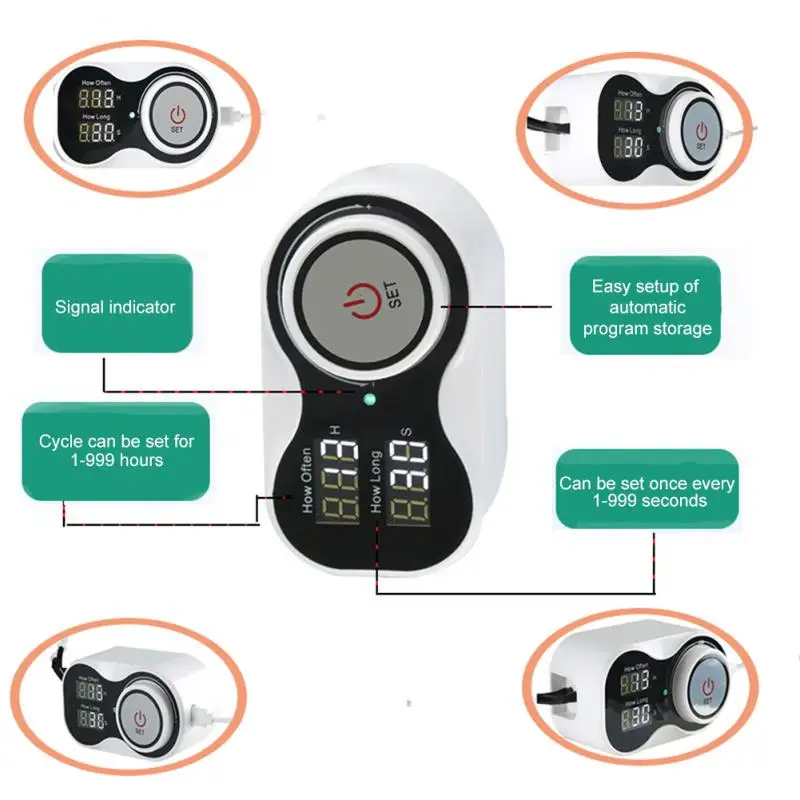 

Efficient Irrigation Intelligent Watering Devices Automatic Timer Watering Device Digital Timer Display Automatic Smart New