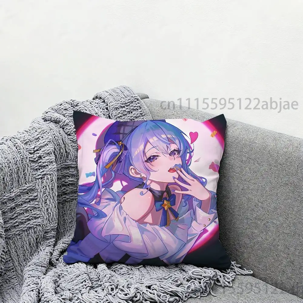 Наволочка S-Suisei Hoshimachi Hololive 40x40 см, декоративная, для подушки на стул, чехол для подушки своими руками. (art.: 3920dd313adf7) - 3920dd313adf7