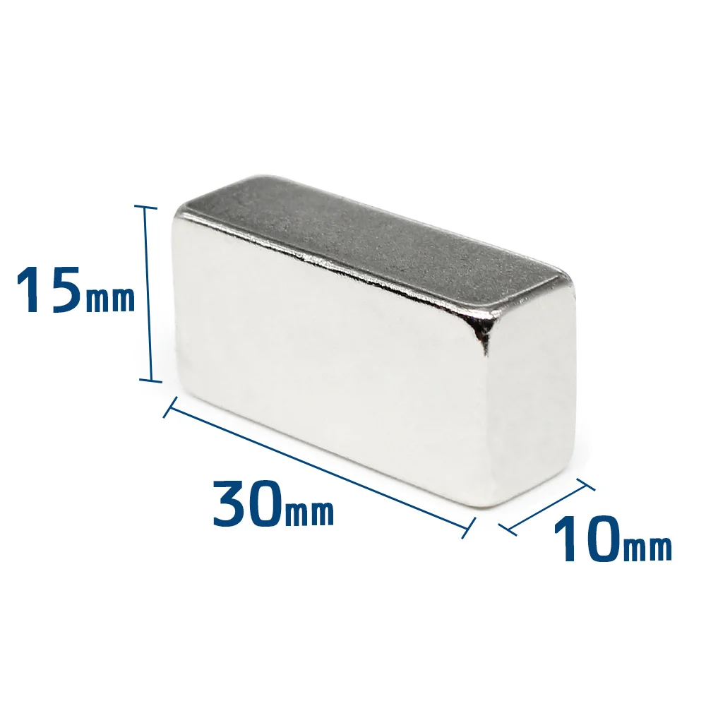 

1/2/5/10/15 шт., магнитный лист 30 х15х10 мм