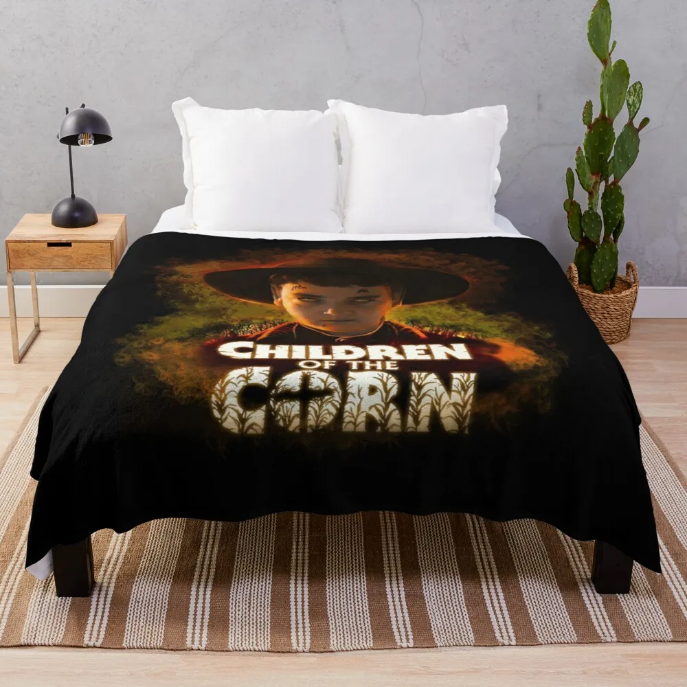 

Children of the Corn Throw Blanket Soft Plush Plaid