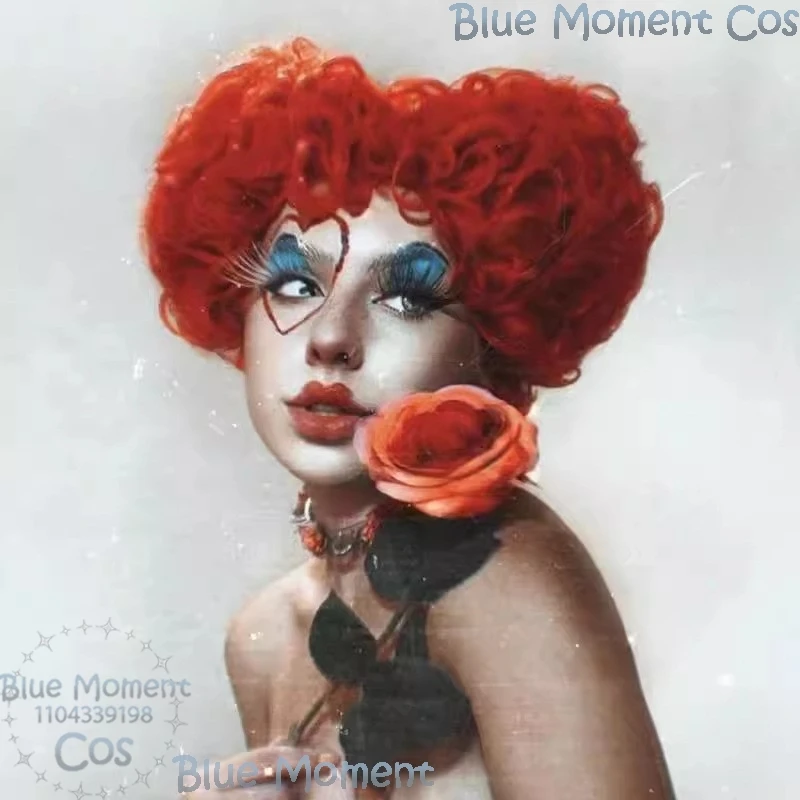 Косплей парик Красное Сердце WICCON