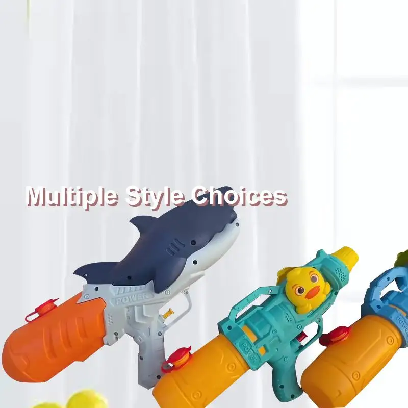 

Ultimate Fun with Large Size Shark Water Gun Toy & Yellow Duck Beach Toy - Perfect Combo for Endless Water Battles