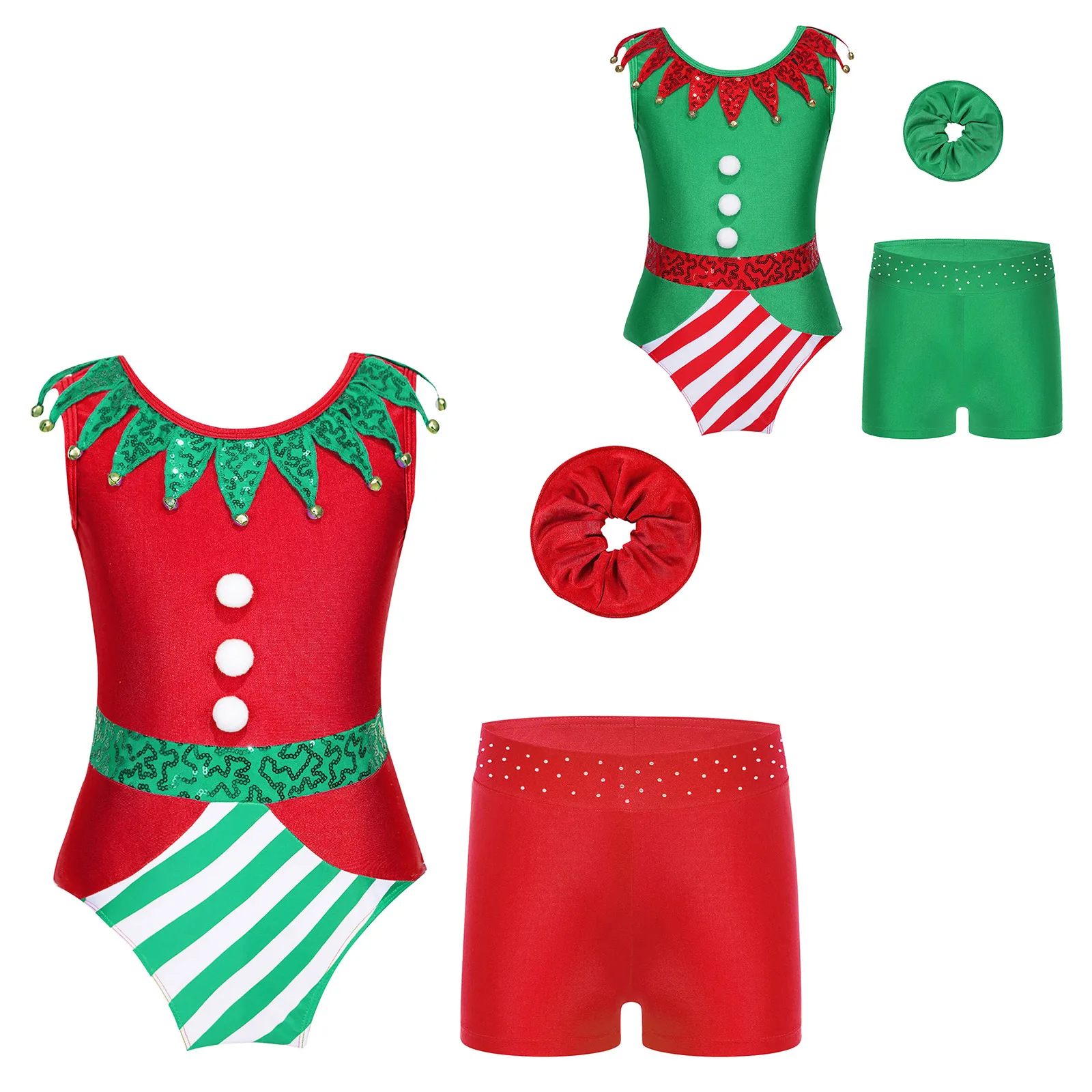 Детское боди с блестками и конфетами для девочек наряд балета танцев