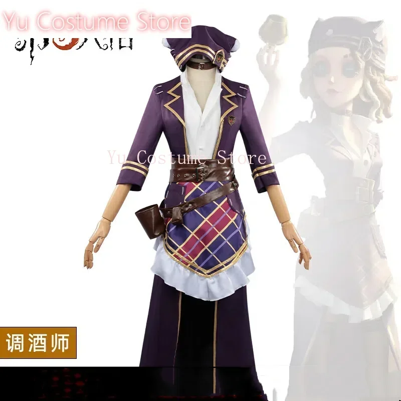 Yu Costume Identity V Demi Bourbon Косплей Костюм Cos Game Аниме Вечеринка Униформа Хэллоуин Играть