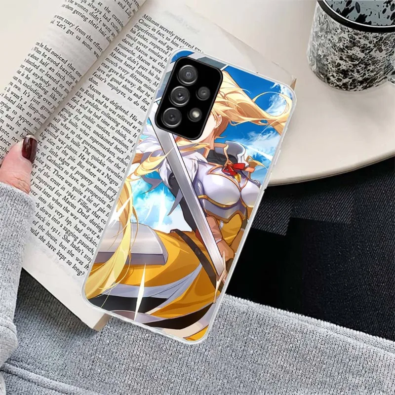 Прозрачный чехол Konosuba для телефона Samsung Galaxy S10 S21 S22 Plus Ultra A91 A51 A21S A12 - купить по