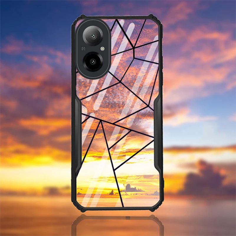 Для Realme C61 C63 C65S C67 C53 C51S C55 C35 C33 C31 C30S C21Y C25Y 25S C12 C21 C11 C17 C15 C3 C2 C1 противоударный чехол
