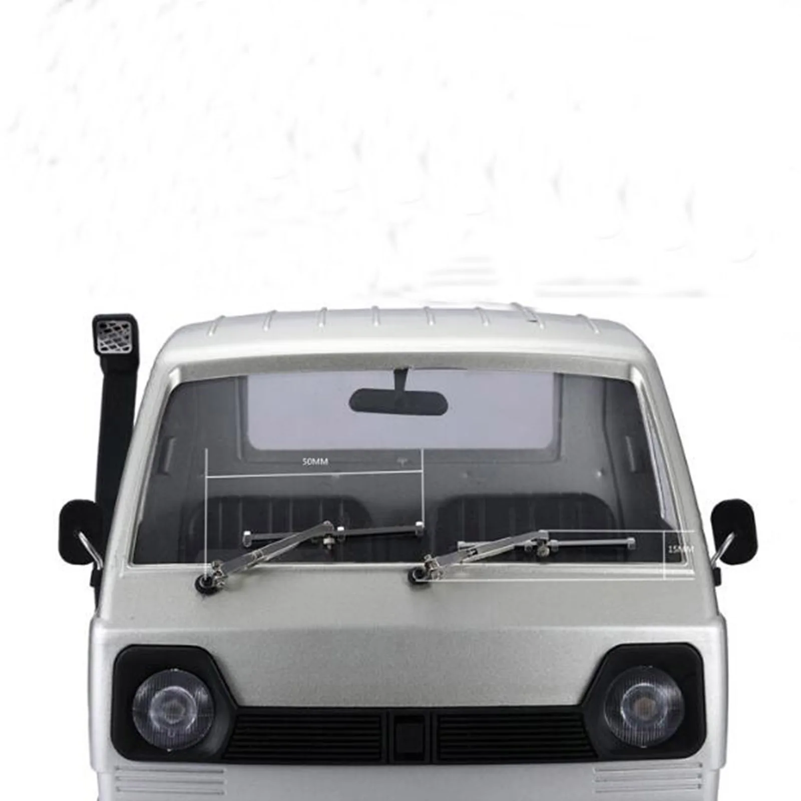 Фото Активный металлический скребок стеклоочиститель для 1:16 WPL MINI D12 RC автомобильные запчасти аксессуары №3