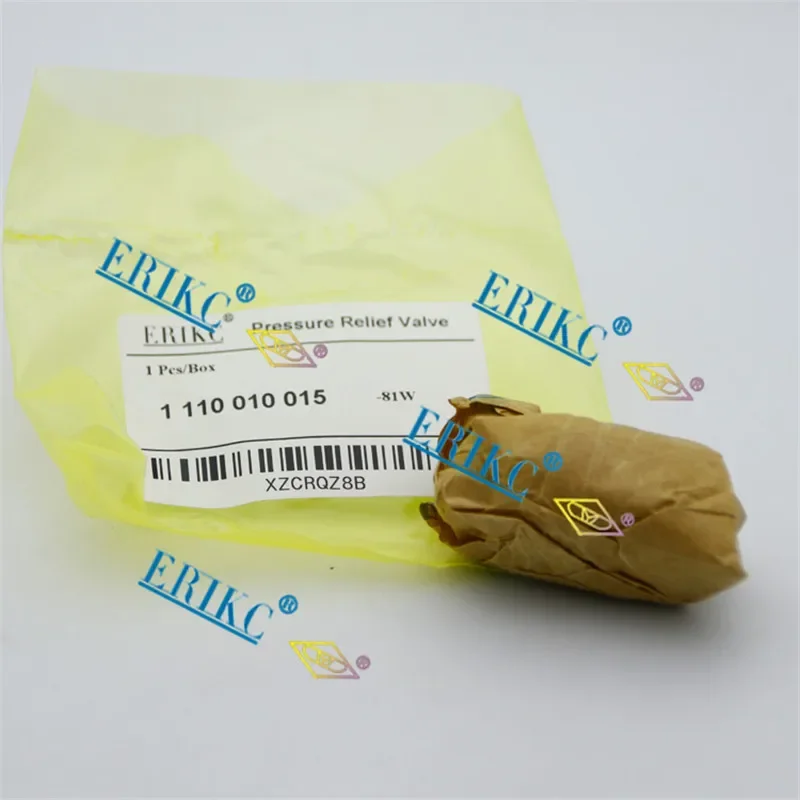 Фото Предохранительный клапан ERIKC 1110010015, ограничитель давления Common Rail 1, 110, 010, 015, предохранительный клапан F00R000741 для Chrysler №4