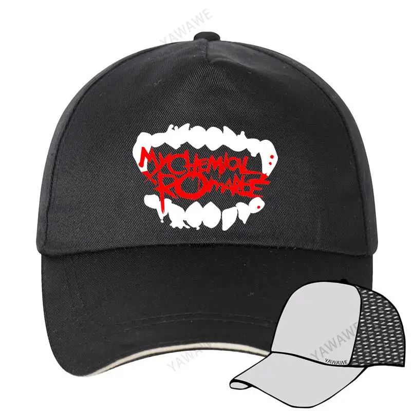 

Мужские уличные Снэпбэк кепки бойфренд Кепка мой химический романтик зубы эвакуация WE RISE хлопковая бейсболка Бесплатная доставка