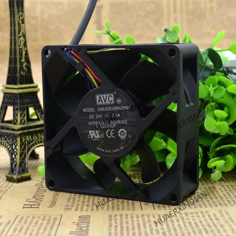 Новый комплект охлаждающего вентилятора DAKA0932R4UP001 24V 0.5A 9232 9 см