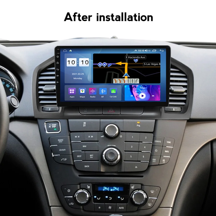 

Автомагнитола 2 din для Opel insignia 2008-2013, 9 дюймов, Wi-Fi, 4G