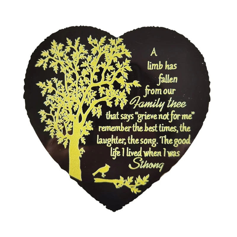 Статуэтка в форме сердца из акрила памятная миниатюрная каменная модель подарок