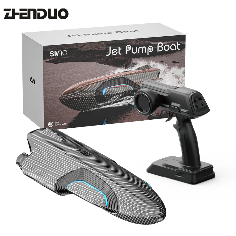 

Speed Large 2.4ghz Boat Powered Boat Running Remote Boat Racing 30km/h Barrier-free With High Water Turbojet Boat Control