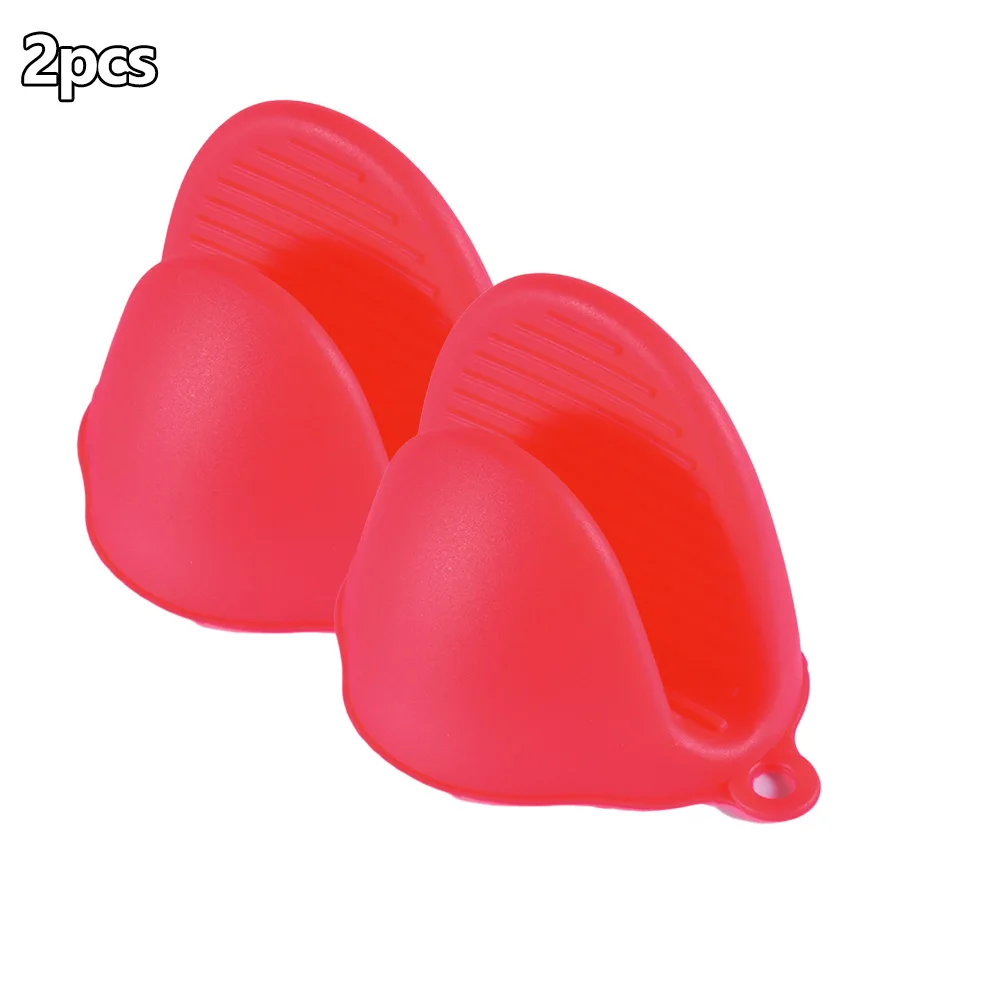 

Anti Hot Silicone Hand Clip Heat Insulation Gloves Non-Slip Kitchen Oven Mitt Silicone Material Resistant High Low Temperature