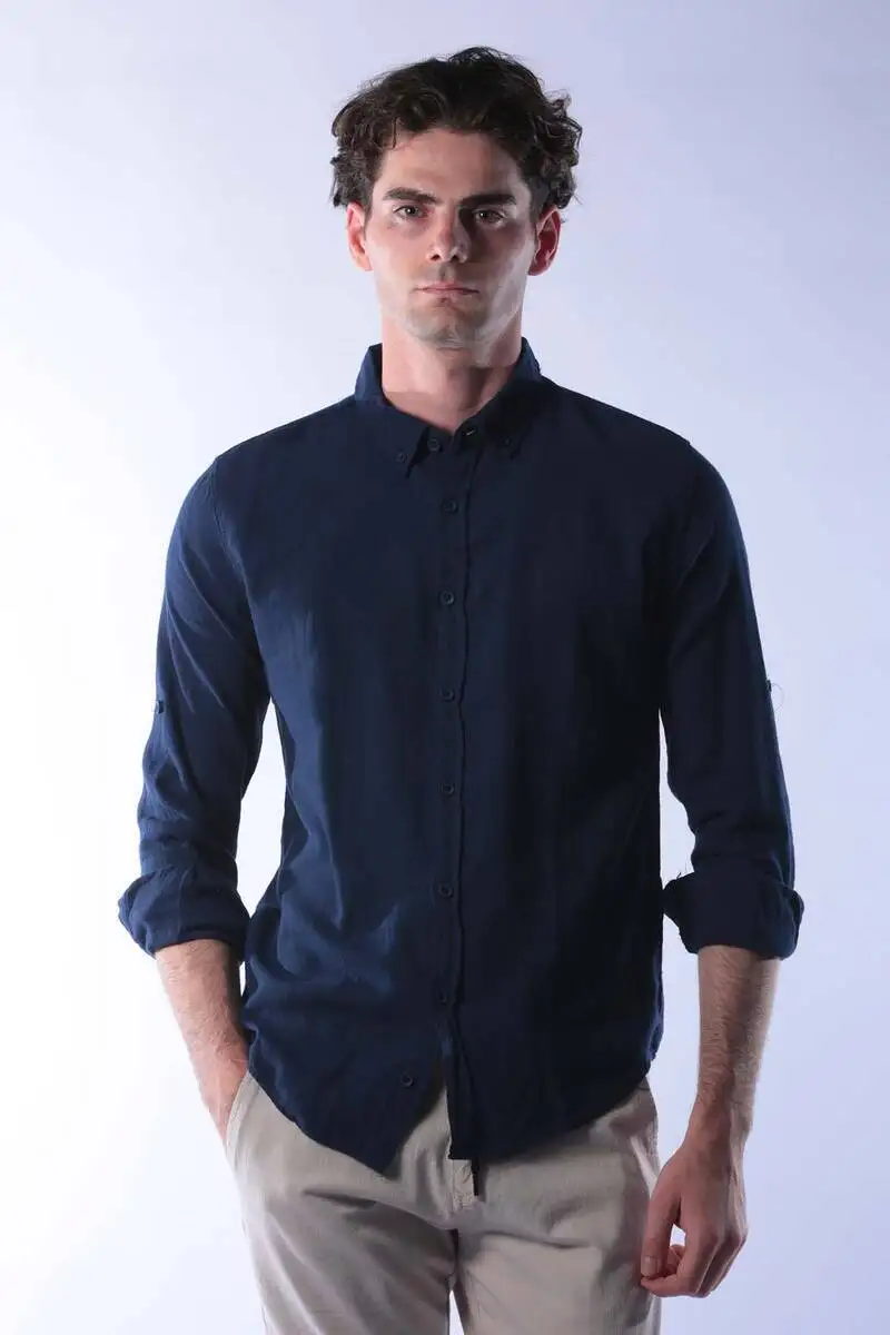 

Rodrigo 1450 Keten Basıc Erkek Gömlek