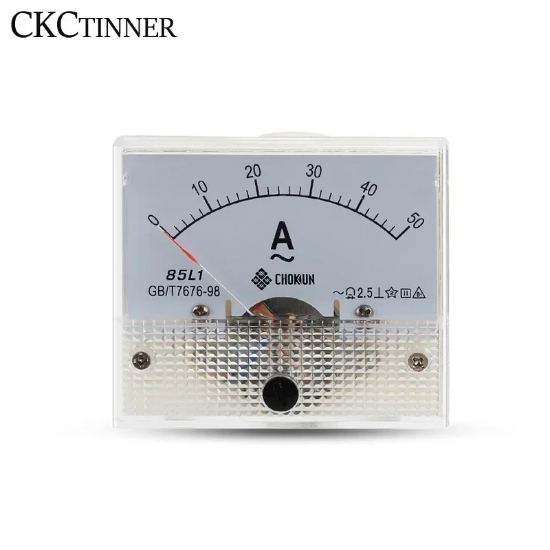 Аналоговый измерительный прибор панельный амперметр постоянного тока 85L1-A 50A 75A