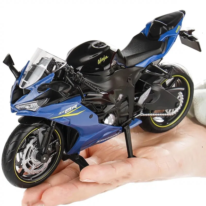 Коллекция 1/12 Kawasaki Ninja ZX-6R гоночный мотоцикл для пересеченной местности