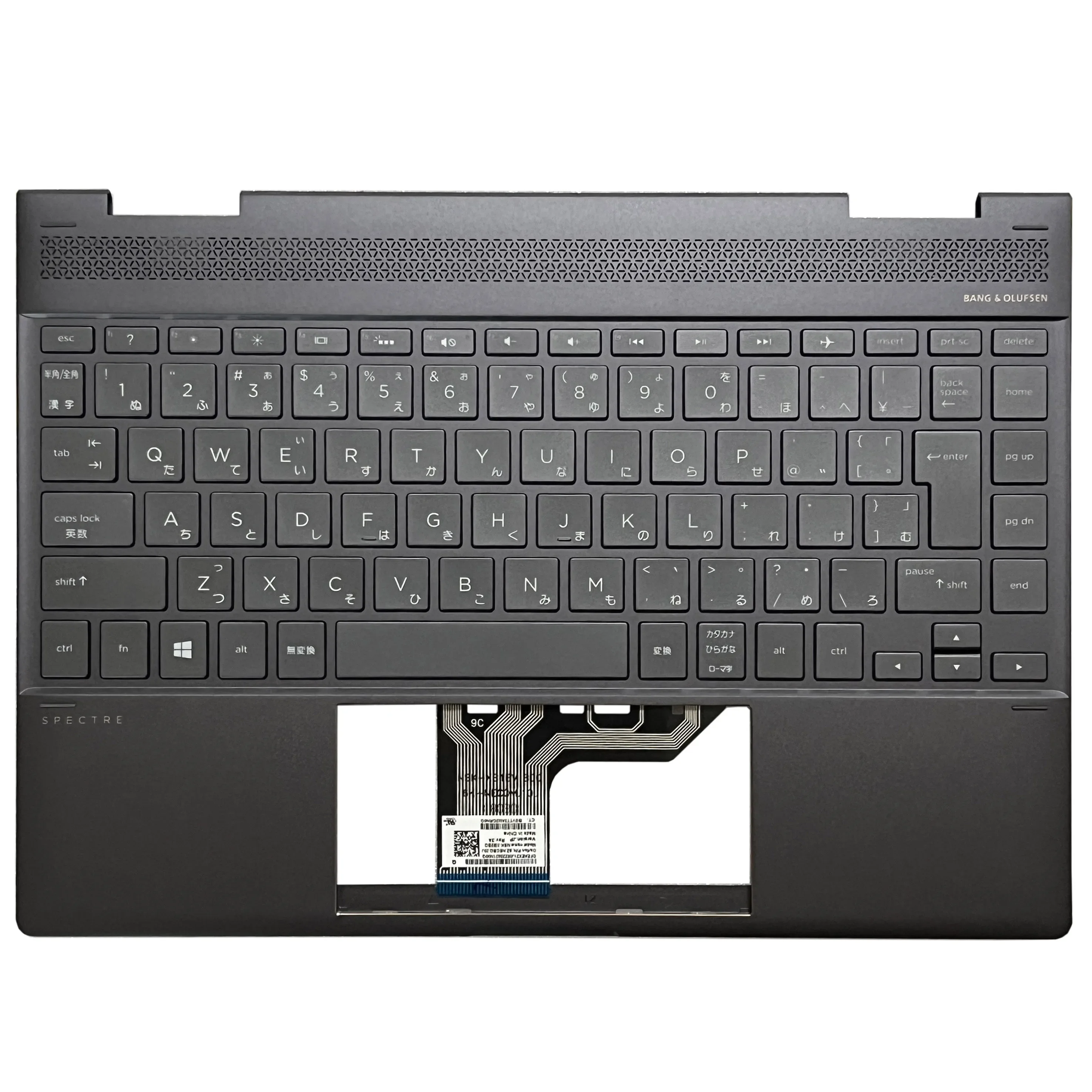 Новая японская Клавиатура для ноутбука HP Spectre X360 13-AE TPN-Q199 подсветка рук верхняя